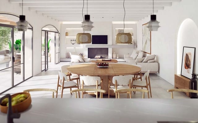 4 soveværelse Byhus til salg i Ses Salines med swimmingpool garage - € 3.150.000 (Ref: 8619735)