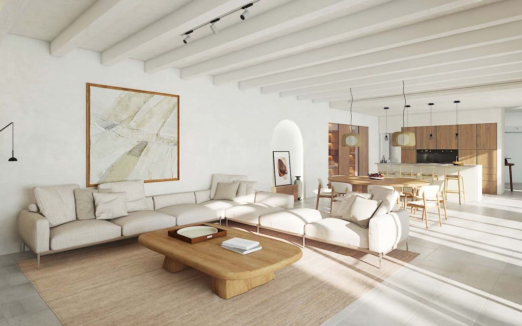 4 soveværelse Byhus til salg i Ses Salines med swimmingpool garage - € 3.150.000 (Ref: 8619735)