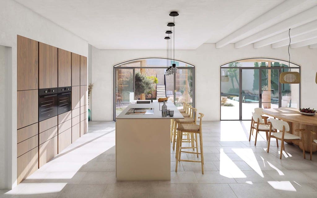 4 soveværelse Byhus til salg i Ses Salines med swimmingpool garage - € 3.150.000 (Ref: 8619735)