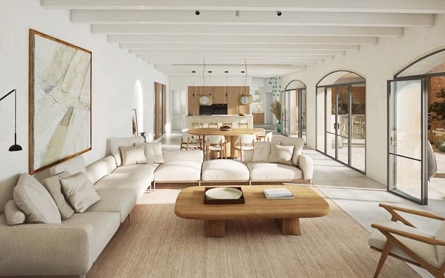 4 soveværelse Byhus til salg i Ses Salines med swimmingpool garage - € 3.150.000 (Ref: 8619735)