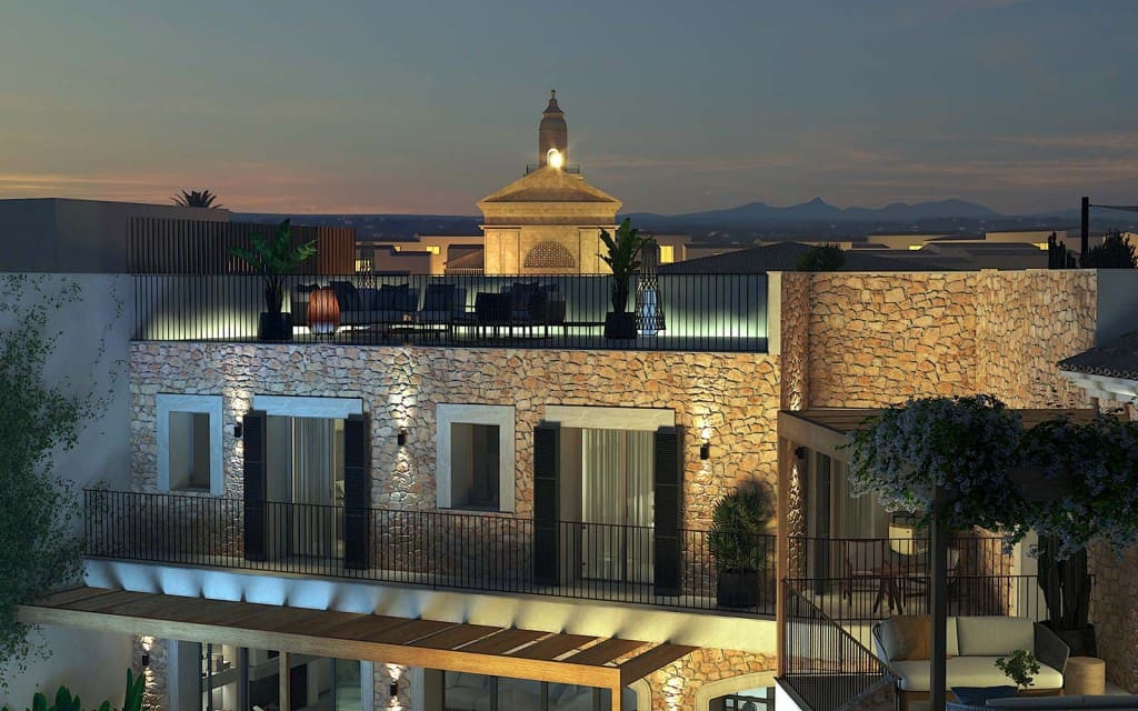 4 soveværelse Byhus til salg i Ses Salines med swimmingpool garage - € 3.150.000 (Ref: 8619735)