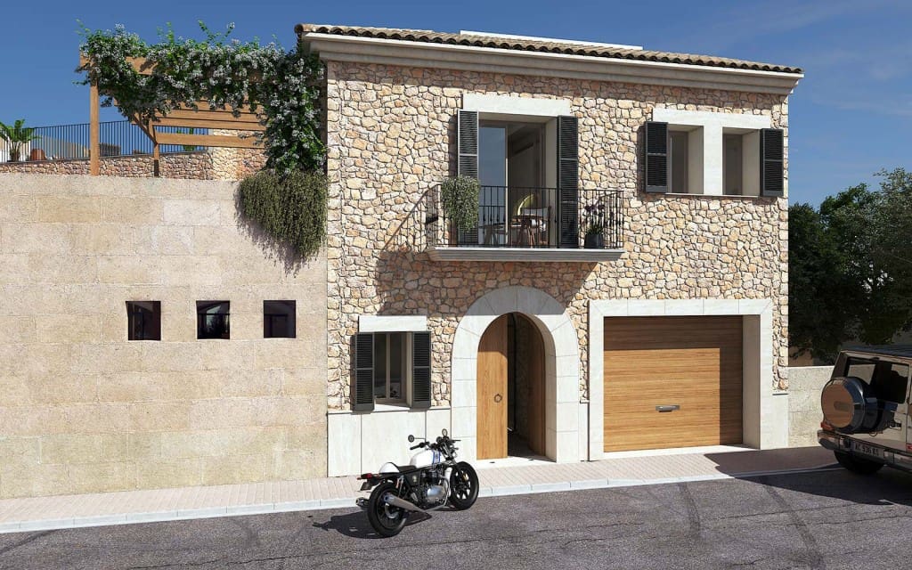 4 soveværelse Byhus til salg i Ses Salines med swimmingpool garage - € 3.150.000 (Ref: 8619735)