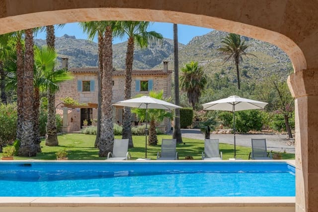 3 soveværelse Finca/Landehus til salg i Pollensa / Pollença med swimmingpool garage - € 1.950.000 (Ref: 8721806)