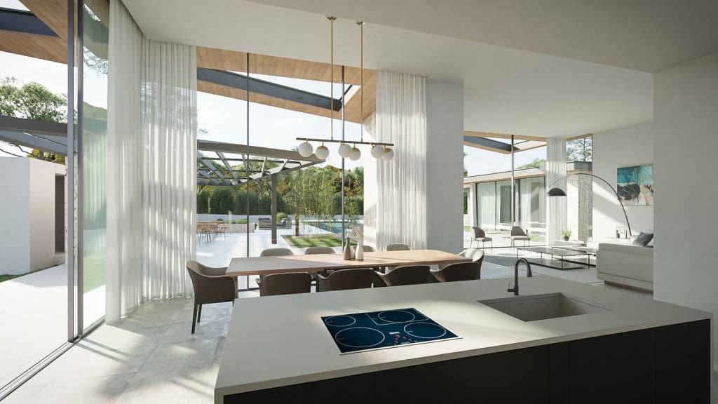 4 Zimmer Villa zu verkaufen in Santa Ponsa mit Pool Garage - 7.450.000 € (Ref: 8741076)