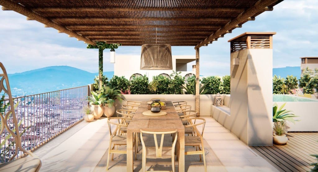 3 soveværelse Penthouse til salg i Palma de Mallorca med swimmingpool garage - € 2.599.000 (Ref: 8763366)