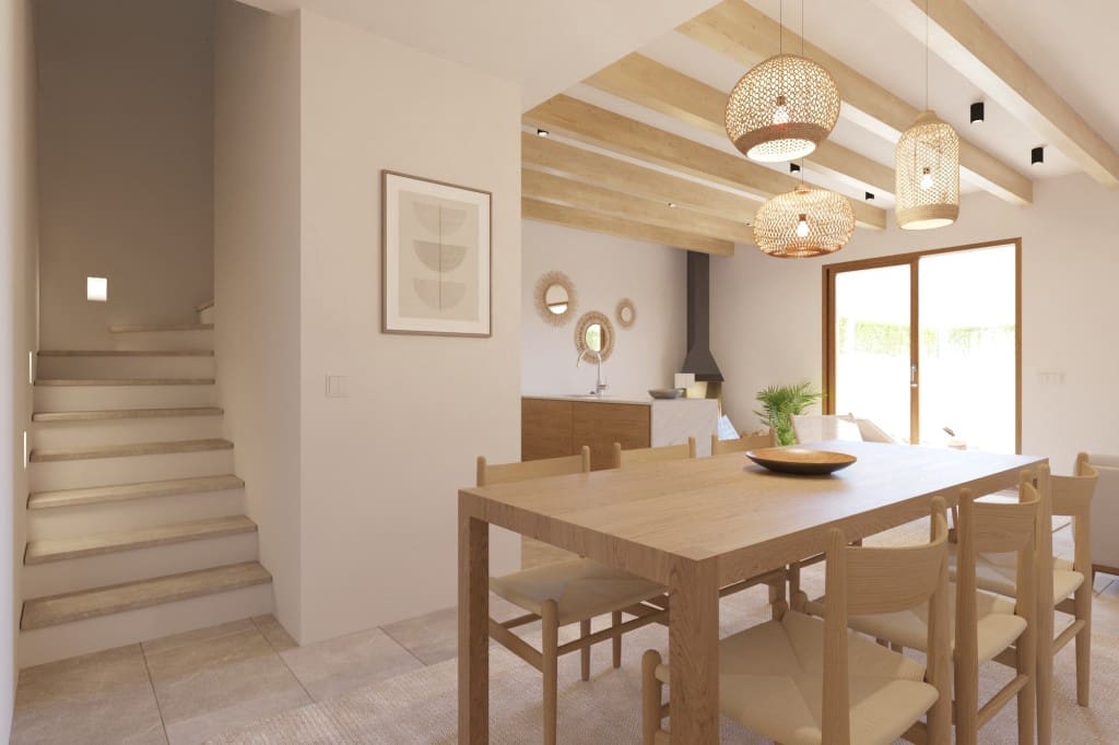 3 soveværelse Byhus til salg i Biniali med swimmingpool garage - € 617.000 (Ref: 8857089)