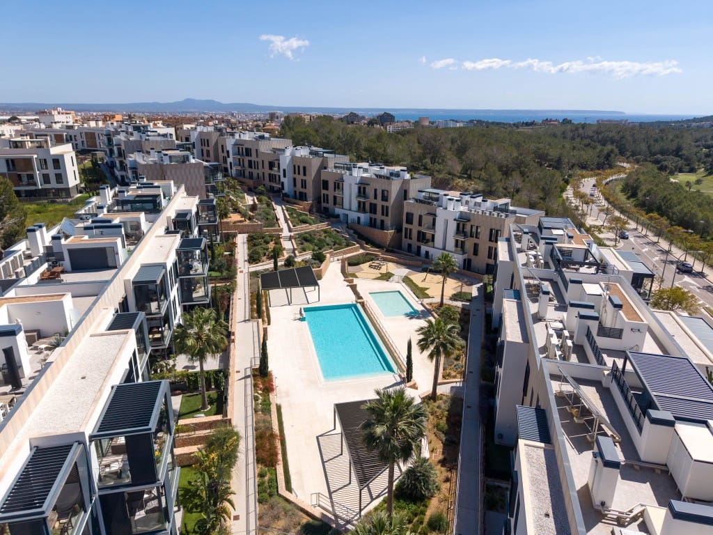 4 soveværelse Lejlighed til salg i Palma de Mallorca med swimmingpool garage - € 1.300.000 (Ref: 8915126)