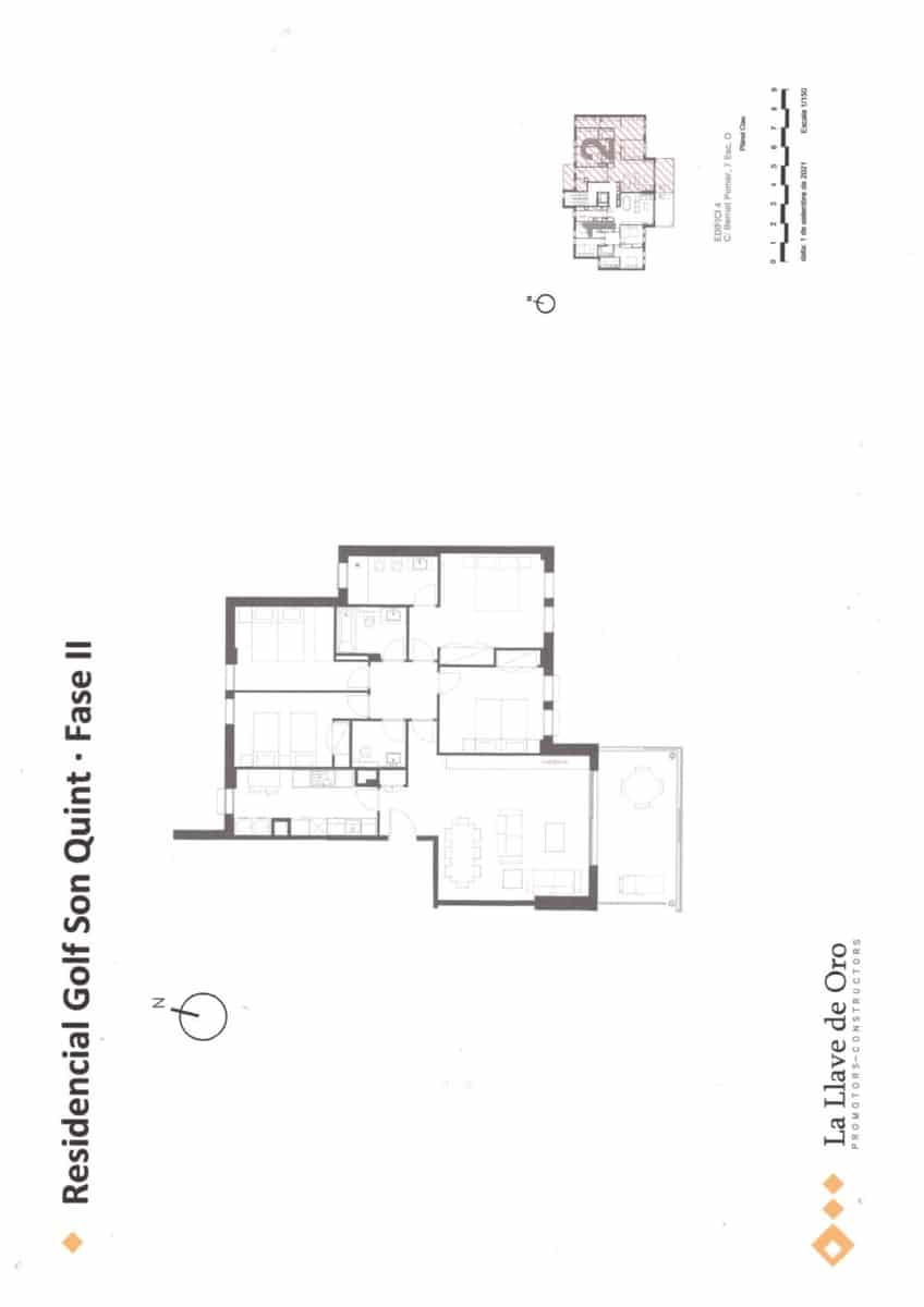4 soveværelse Lejlighed til salg i Palma de Mallorca med swimmingpool garage - € 1.300.000 (Ref: 8915126)