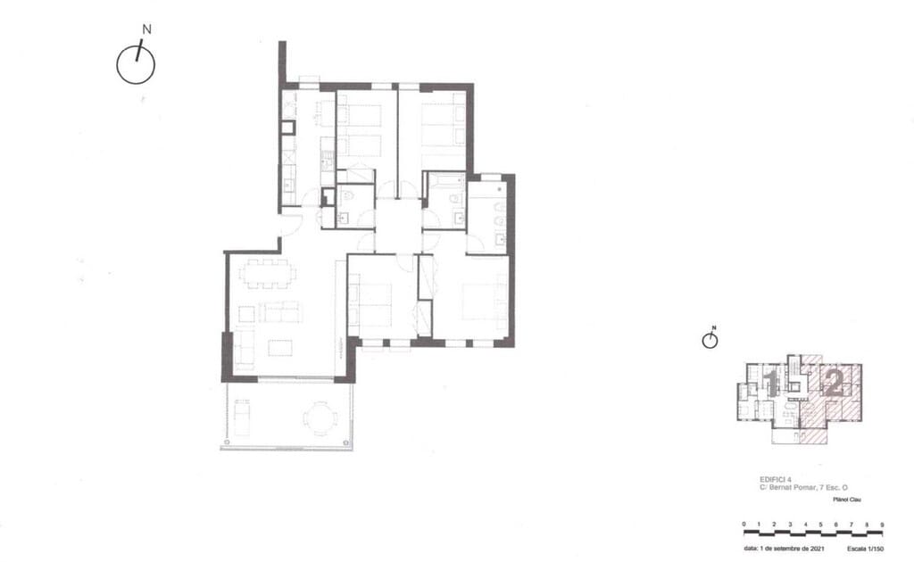 Apartamento de 4 habitaciones en Palma de Mallorca en venta con piscina garaje - 1.300.000 € (Ref: 8915126)