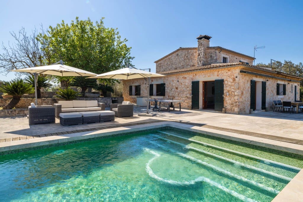 6 chambre Finca/Maison de Campagne à vendre à Sineu avec piscine - 2 500 000 € (Ref: 8934998)