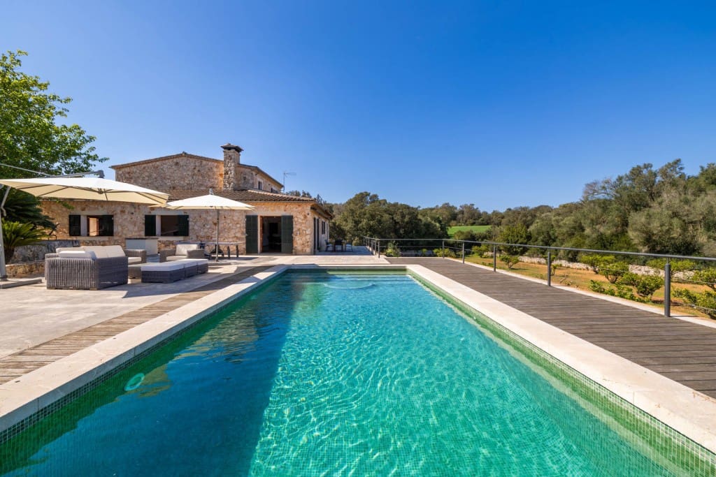 6 chambre Finca/Maison de Campagne à vendre à Sineu avec piscine - 2 500 000 € (Ref: 8934998)