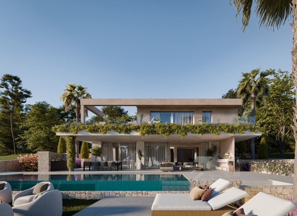 4 makuuhuone Huvila myytävänä paikassa Santa Ponsa mukana uima-altaan 
autotalli - 5 500 000 € (Ref: 9115936)