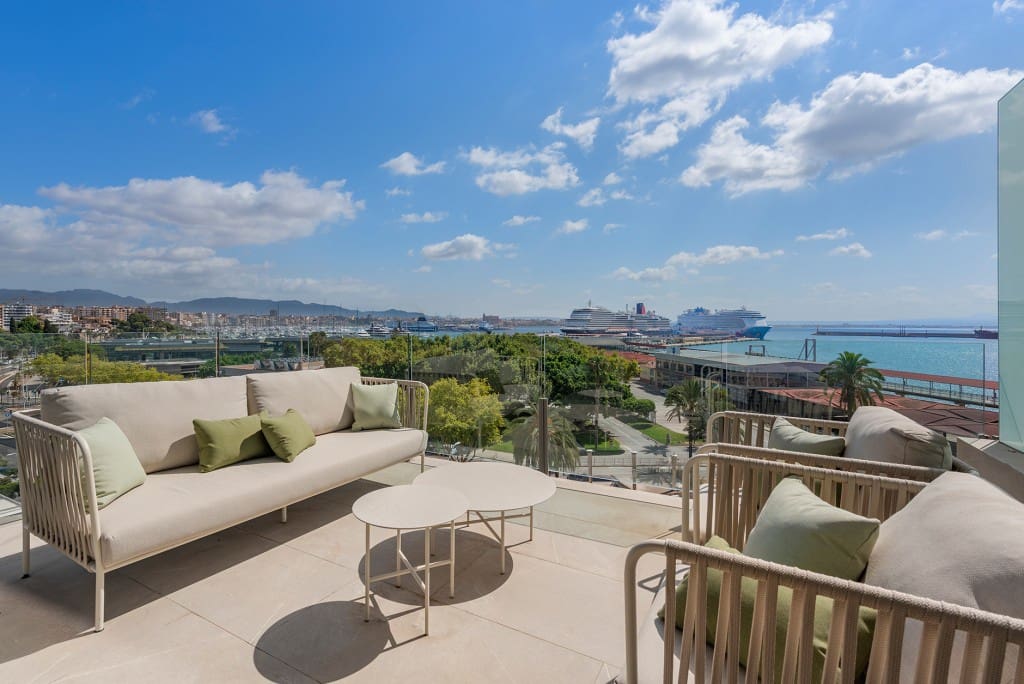 3 makuuhuone Kattohuoneisto myytävänä paikassa Palma de Mallorca mukana uima-altaan 
autotalli - 5 100 000 € (Ref: 9148993)