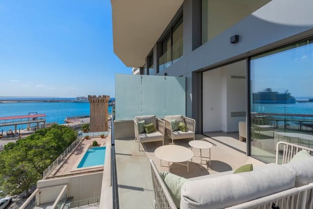 3 makuuhuone Kattohuoneisto myytävänä paikassa Palma de Mallorca mukana uima-altaan 
autotalli - 5 100 000 € (Ref: 9148993)