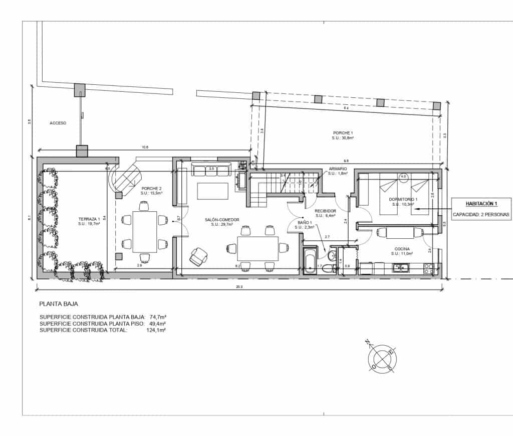 3 soveværelse Villa til salg i Cala Blava med swimmingpool - € 1.325.000 (Ref: 9208201)