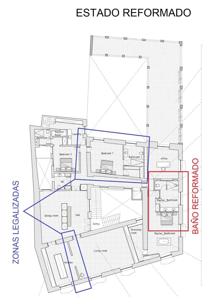 5 soveværelse Lejlighed til salg i Palma de Mallorca med garage - € 5.200.000 (Ref: 9272223)