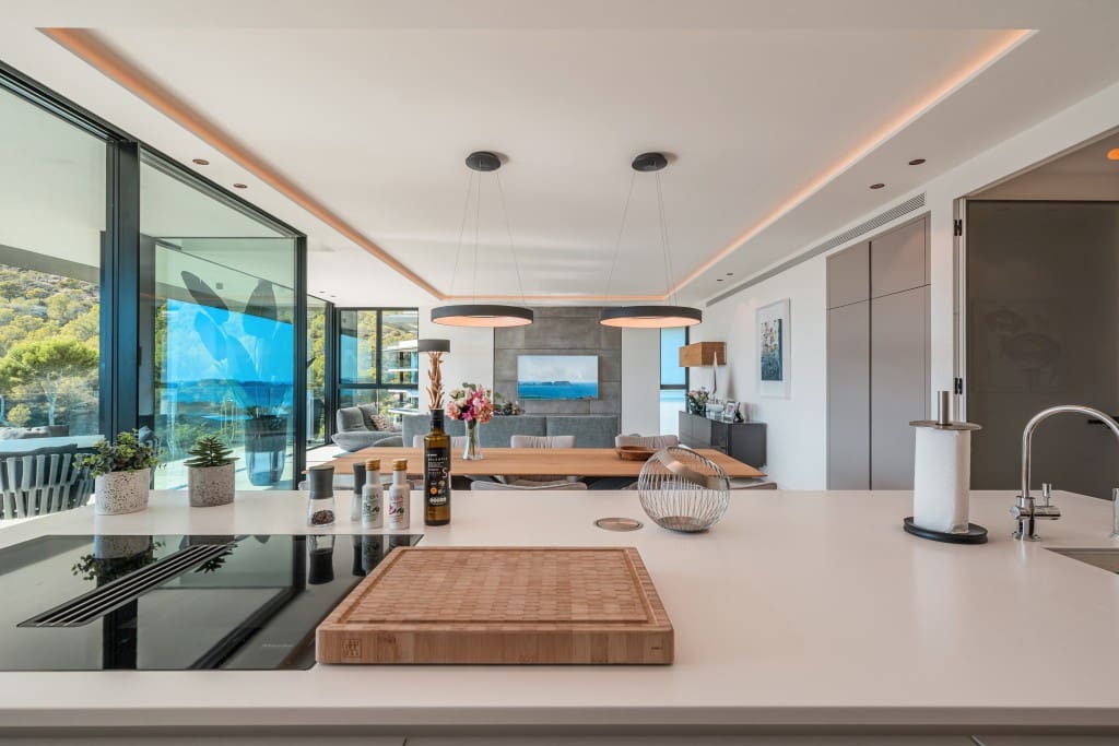 3 sypialnia Penthouse na sprzedaż w Peguera / Paguera z basenem garażem - 2 750 000 € (Ref: 9312499)