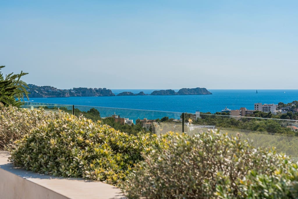 3 sypialnia Penthouse na sprzedaż w Peguera / Paguera z basenem garażem - 2 750 000 € (Ref: 9312499)