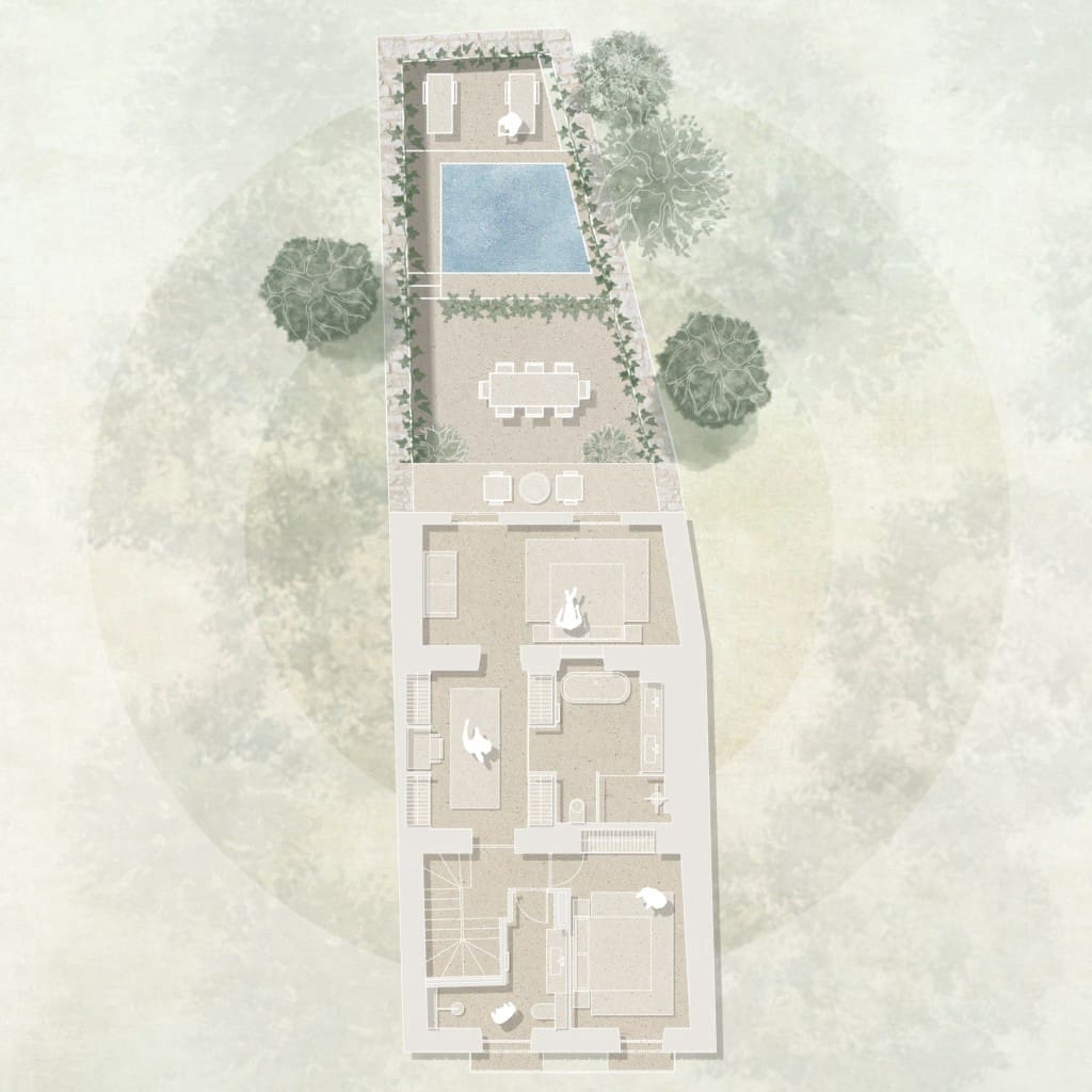 4 soveværelse Byhus til salg i Alaro med swimmingpool garage - € 1.850.000 (Ref: 9346873)