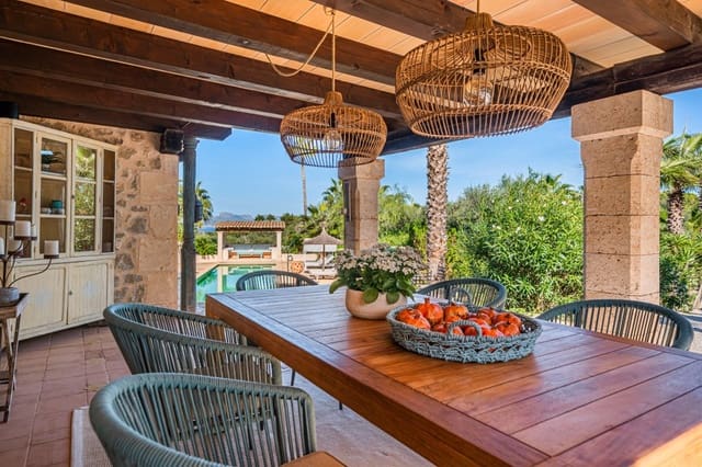 4 sypialnia Finka/Dom wiejski na sprzedaż w Alcúdia z basenem garażem - 2 250 000 € (Ref: 9353188)