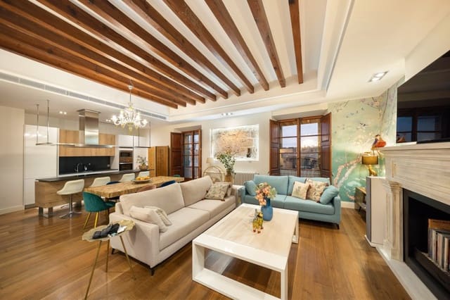 3 soveværelse Lejlighed til salg i Palma de Mallorca med garage - € 1.495.000 (Ref: 9371748)