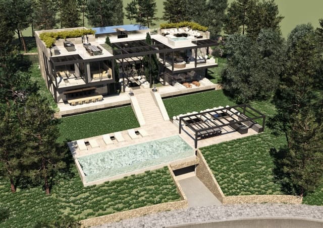 3 soveværelse Villa til salg i Cala Vinyes / Cala Vinyas / Cala Viñas, Calvià med swimmingpool garage - € 7.500.000 (Ref: 9400402)