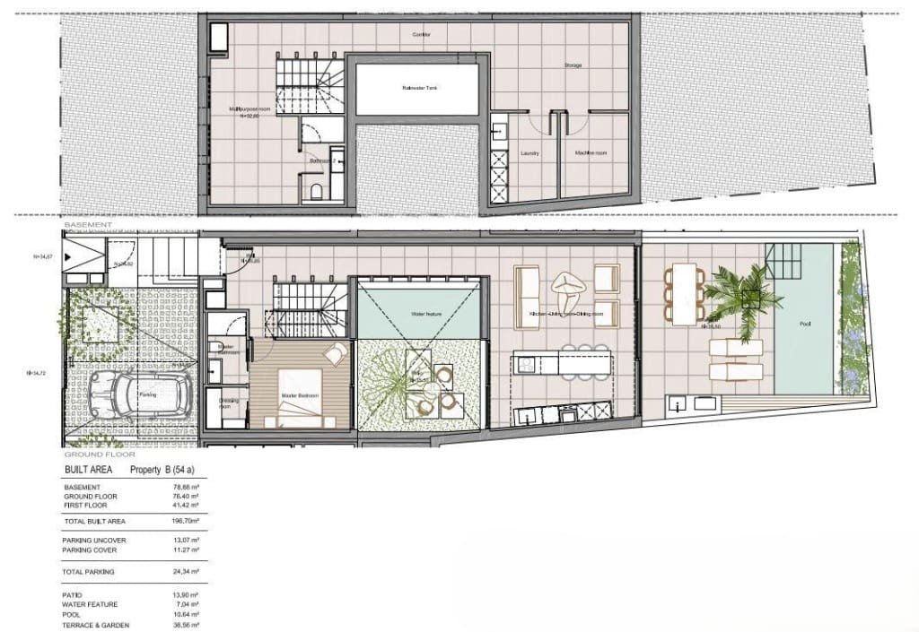 4 sypialnia Dom na sprzedaż w Palma de Mallorca z basenem garażem - 1 500 000 € (Ref: 9518464)