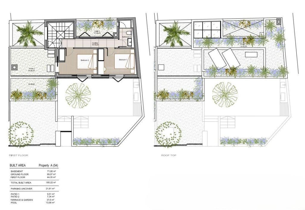 4 sypialnia Dom na sprzedaż w Palma de Mallorca z basenem garażem - 1 500 000 € (Ref: 9518464)