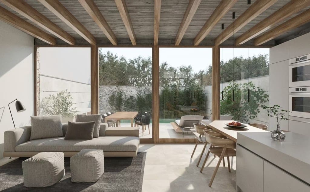 4 sypialnia Dom na sprzedaż w Palma de Mallorca z basenem garażem - 1 500 000 € (Ref: 9518464)