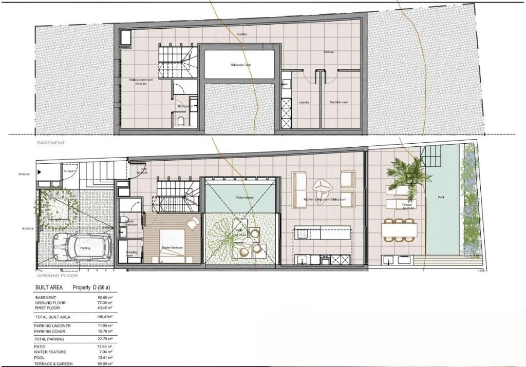 4 sypialnia Dom na sprzedaż w Palma de Mallorca z basenem garażem - 1 500 000 € (Ref: 9518464)