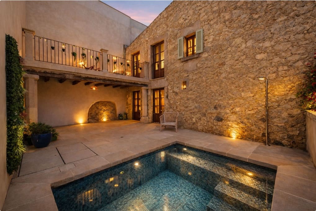 Casa de 3 habitaciones en Pollensa / Pollença en venta con piscina garaje - 1.595.000 € (Ref: 9529461)