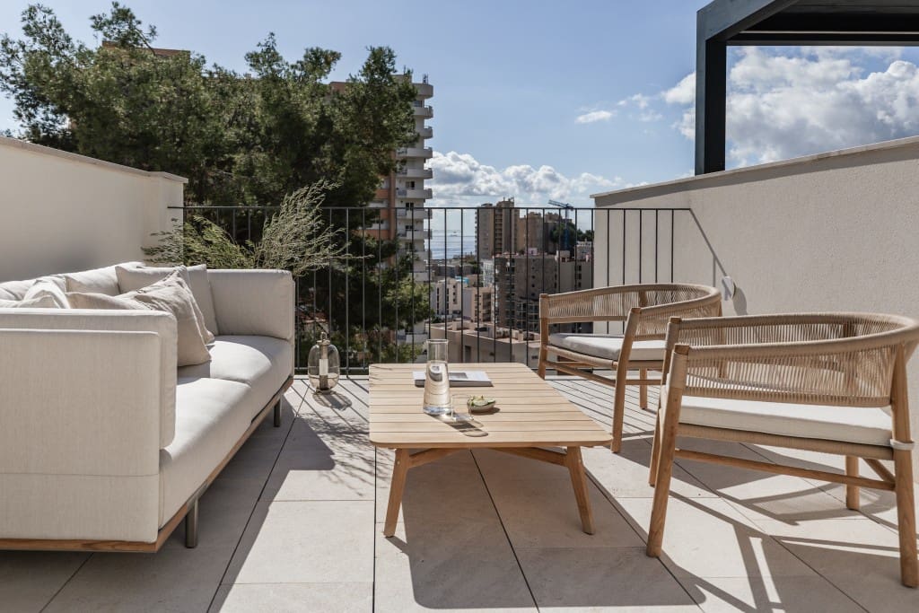 2 quarto Penthouse para venda em Cala Mayor com piscina garagem - 1 995 000 € (Ref: 9607219)