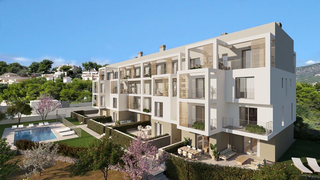 2 bedroom Apartment for sale in Palmanova with pool - € 540,000 (Ref: 9833424)