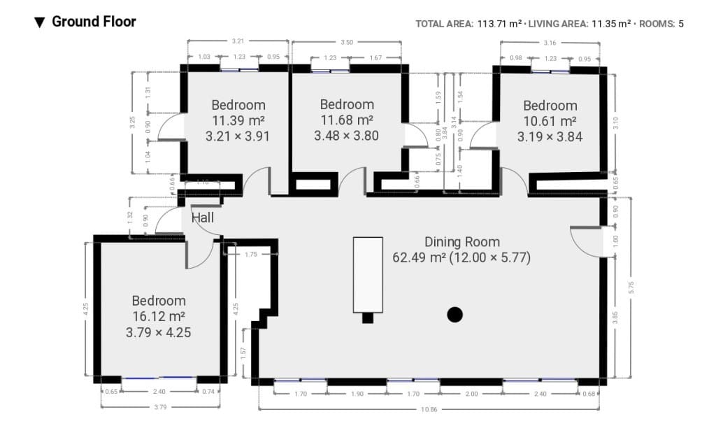 4 soveværelse Lejlighed til salg i Pollensa / Pollenca med swimmingpool - € 845.000 (Ref: 9966290)