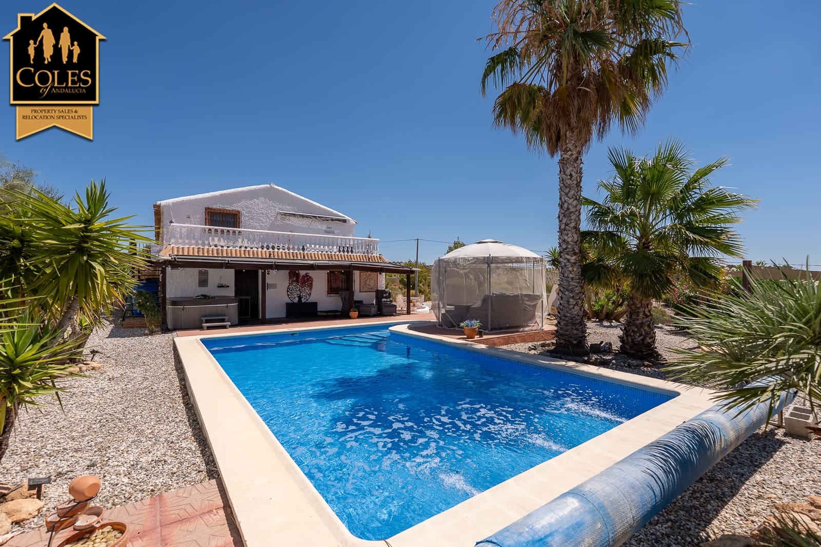 6 slaapkamer Finca/Landhuis te koop in Oria met zwembad garage - € 370.000 (Ref: 10021445)