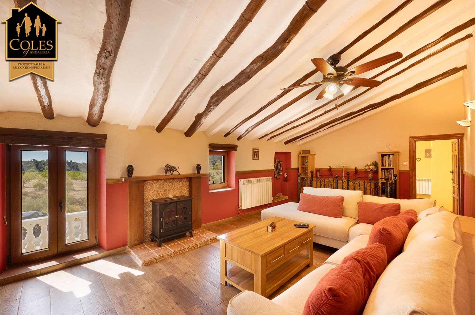 6 slaapkamer Finca/Landhuis te koop in Oria met zwembad garage - € 370.000 (Ref: 10021445)