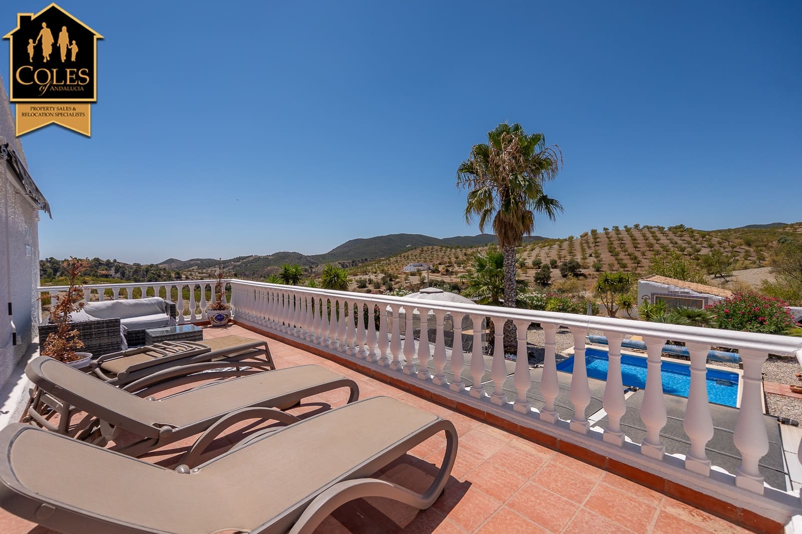 6 slaapkamer Finca/Landhuis te koop in Oria met zwembad garage - € 370.000 (Ref: 10021445)