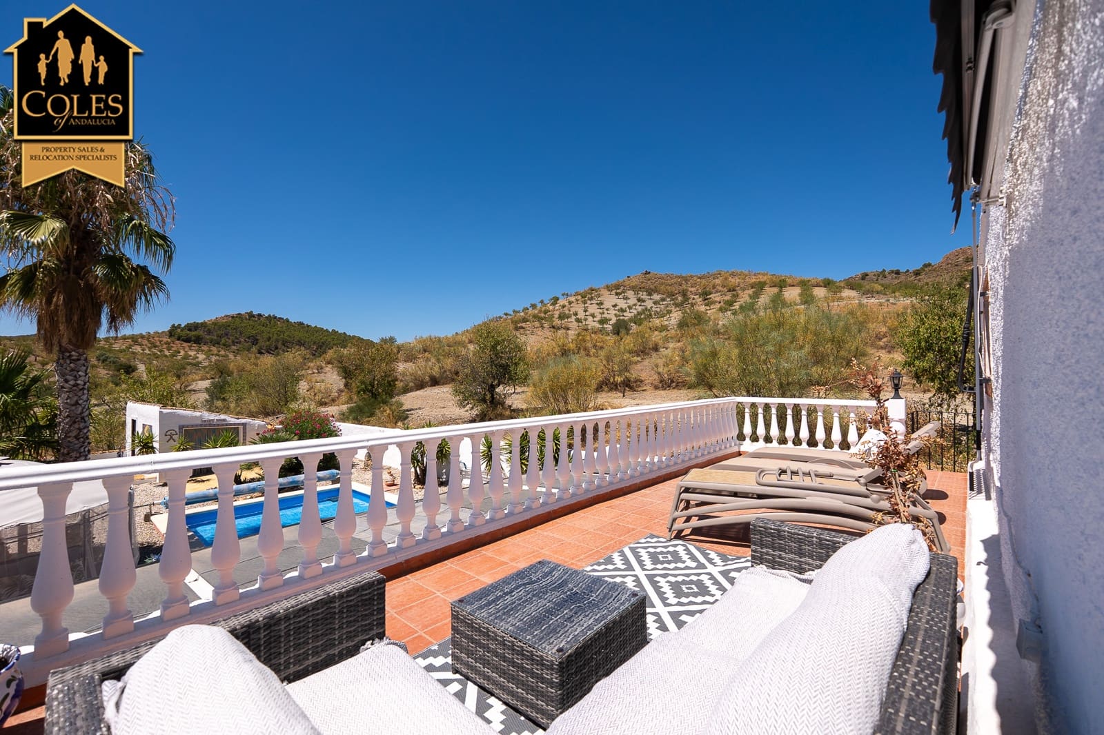 6 slaapkamer Finca/Landhuis te koop in Oria met zwembad garage - € 370.000 (Ref: 10021445)
