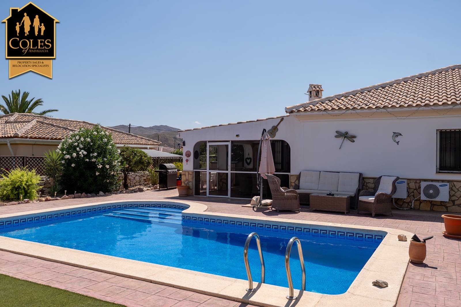 3 chambre Villa/Maison à vendre à Arboleas avec piscine garage - 310 000 € (Ref: 10023076)