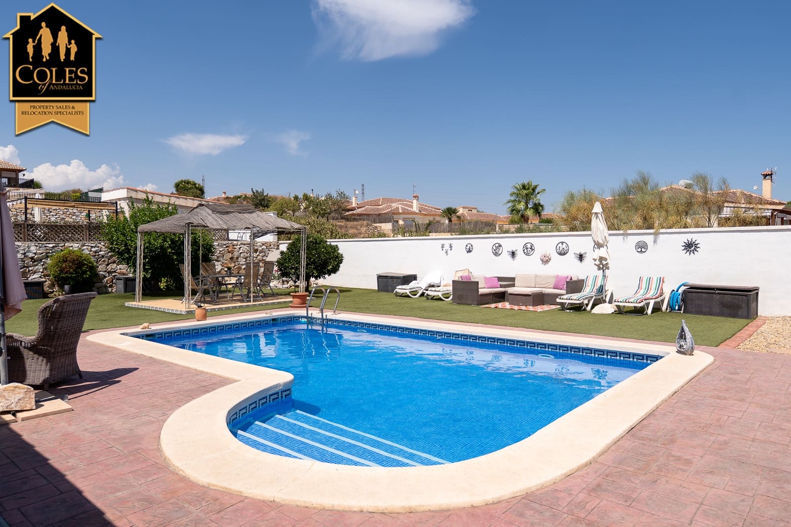 3 chambre Villa/Maison à vendre à Arboleas avec piscine garage - 310 000 € (Ref: 10023076)