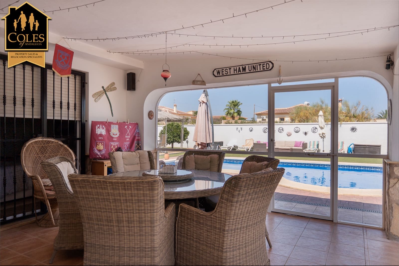 3 chambre Villa/Maison à vendre à Arboleas avec piscine garage - 310 000 € (Ref: 10023076)