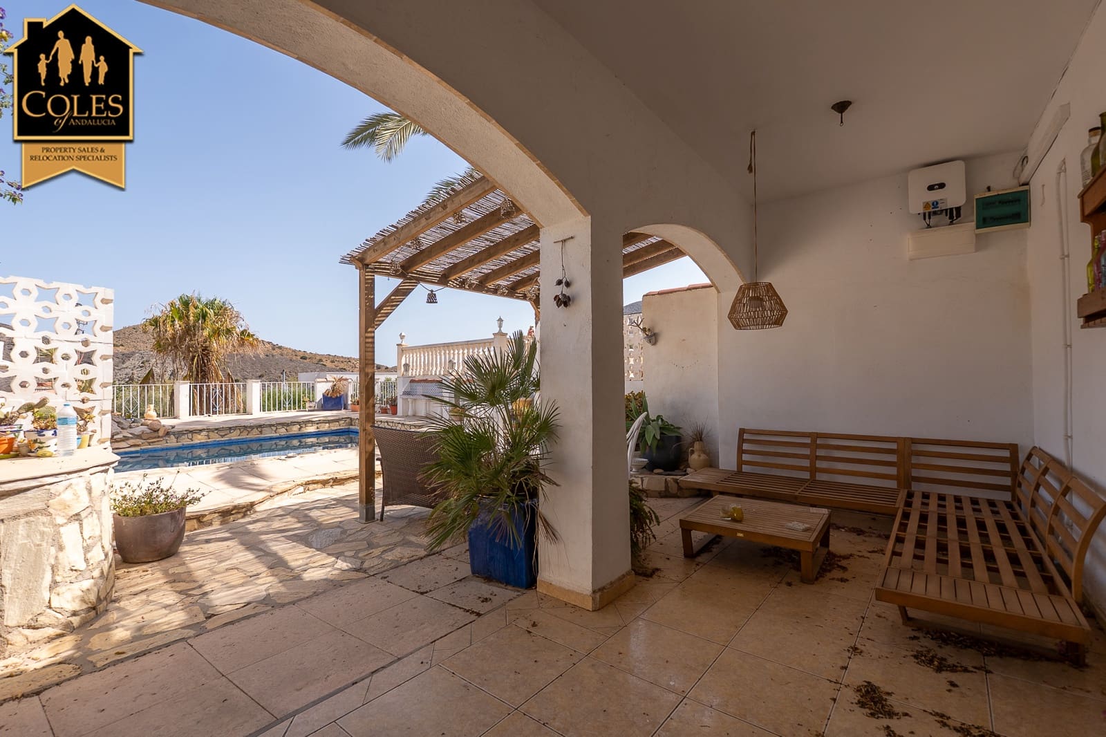4 soveværelse Villa til salg i Mojacar med swimmingpool garage - € 349.995 (Ref: 10073009)