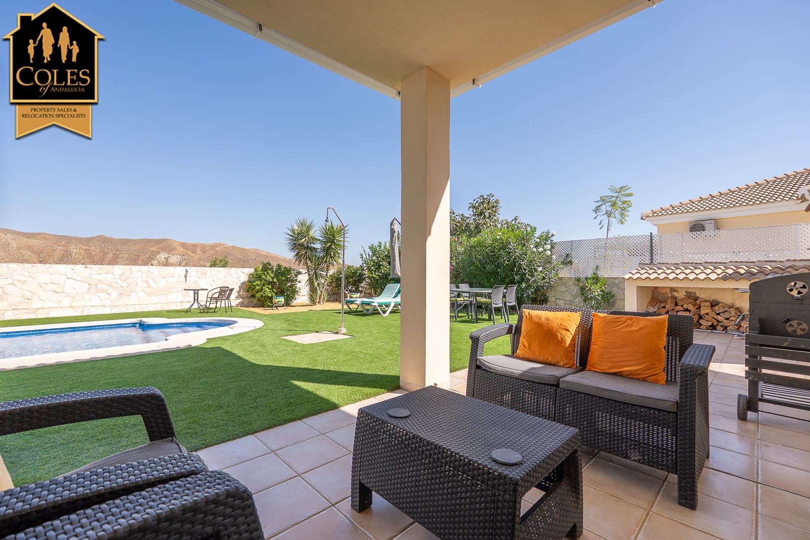 3 Zimmer Villa zu verkaufen in Arboleas mit Pool Garage - 275.000 € (Ref: 10073125)
