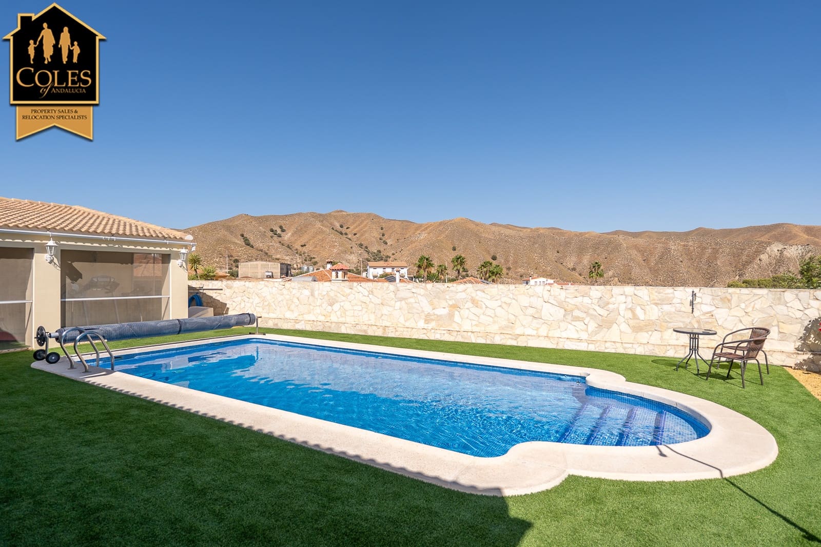3 Zimmer Villa zu verkaufen in Arboleas mit Pool Garage - 275.000 € (Ref: 10073125)
