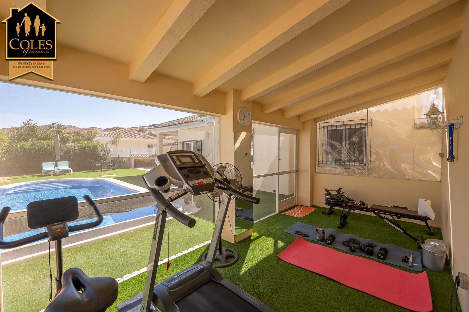3 Zimmer Villa zu verkaufen in Arboleas mit Pool Garage - 275.000 € (Ref: 10073125)