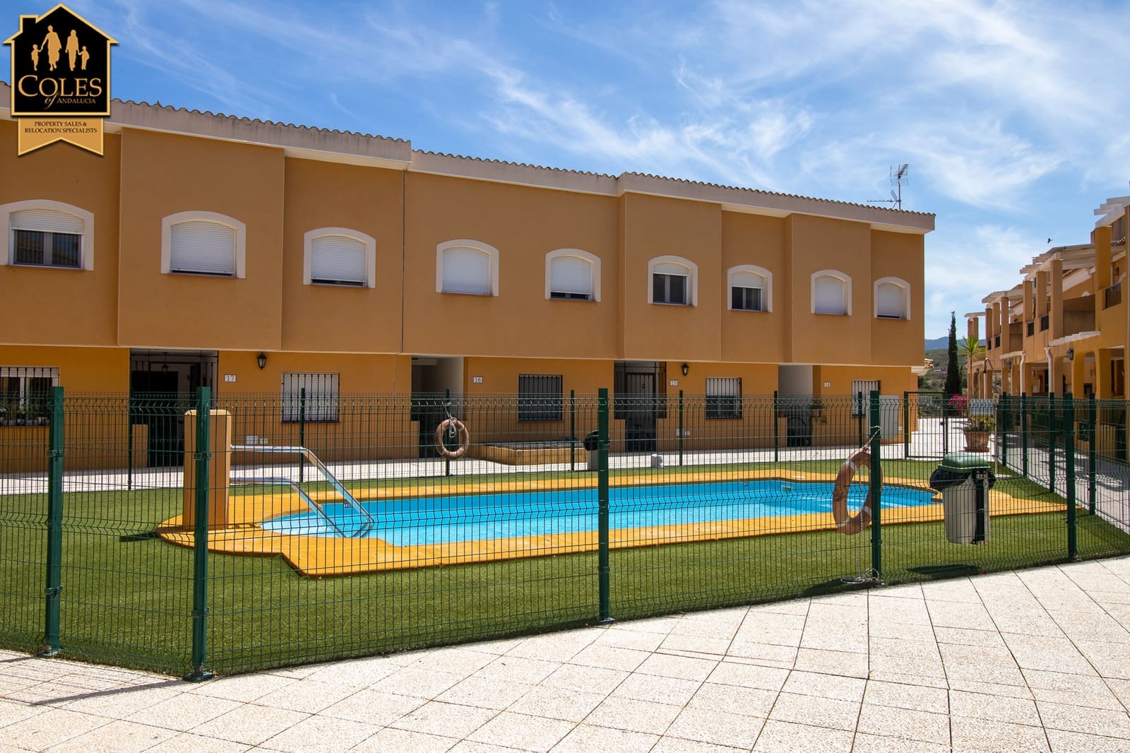 3 bedroom Townhouse for sale in Los Gallardos with pool garage - € 187,500 (Ref: 10073218)
