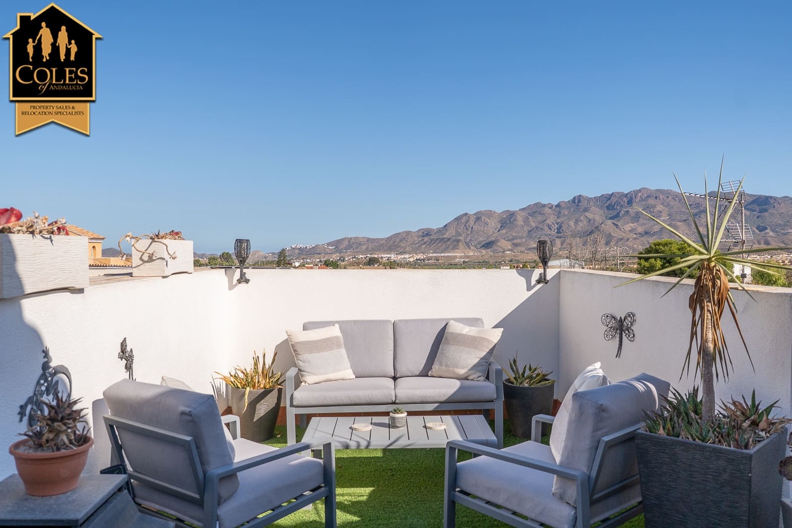 3 bedroom Townhouse for sale in Los Gallardos with pool garage - € 187,500 (Ref: 10073218)