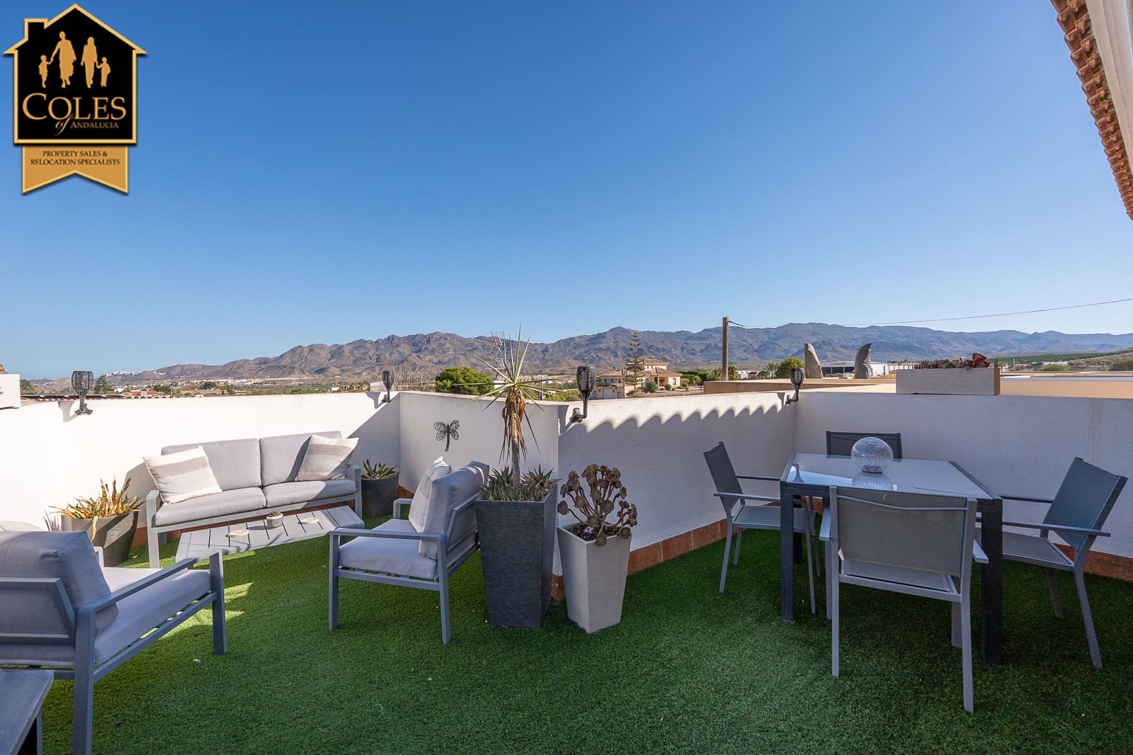 3 bedroom Townhouse for sale in Los Gallardos with pool garage - € 187,500 (Ref: 10073218)