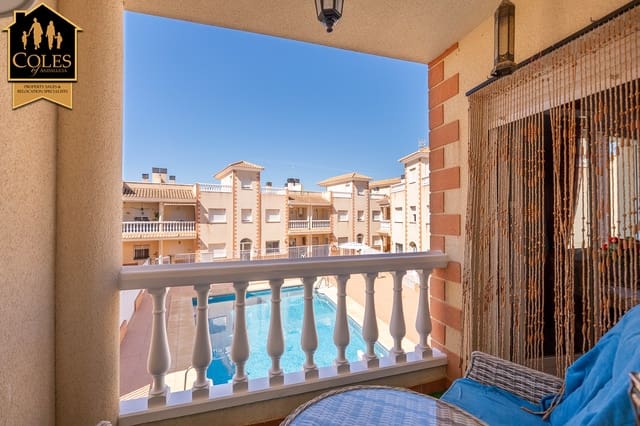 2 chambre Appartement à vendre à Los Lobos, Cuevas del Almanzora avec piscine garage - 97 500 € (Ref: 10130286)