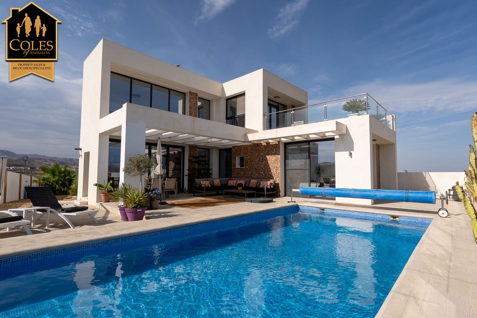 3 bedroom Villa for sale in Los Gallardos with pool garage - € 540,000 (Ref: 10155467)